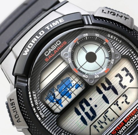 Zegarek Męski CASIO AE-1000W-1BVDF + BOX