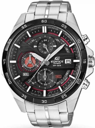 Zegarek Męski Casio Edifice Chrono Czarny BOX