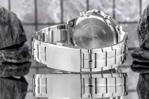 Zegarek Męski Casio Edifice Chrono Czarny BOX