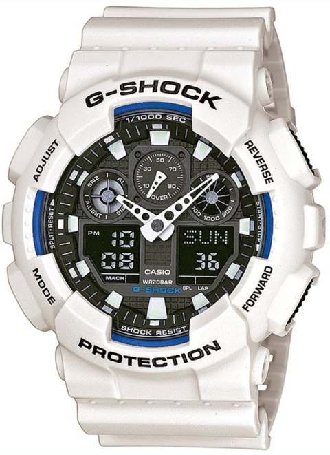 Zegarek Męski Casio G-Shock Biały Wodoszczelny BOX