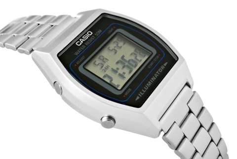 Zegarek Unisex Casio Srebrny Retro Klasyczny BOX