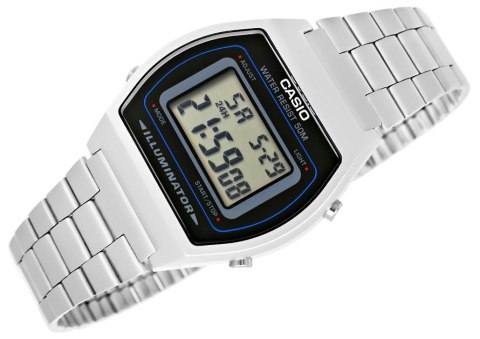 Zegarek Unisex Casio Srebrny Retro Klasyczny BOX