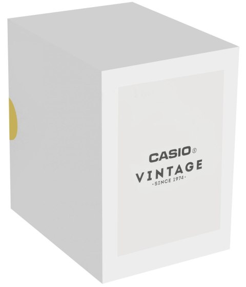 Zegarek Unisex Casio Srebrny Retro Klasyczny BOX
