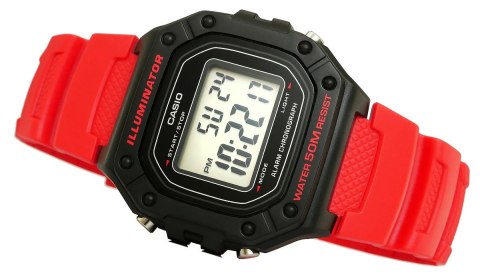 Zegarek Męski CASIO W-218H-4B + BOX
