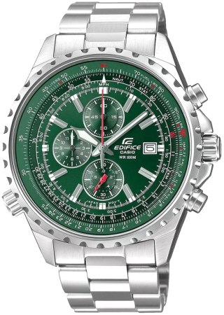Zegarek Męski Casio Edifice Zielony Sportowy BOX
