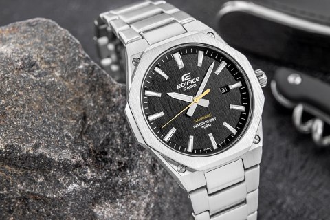 Zegarek Męski Casio Edifice Szafirowe Sportowy BOX