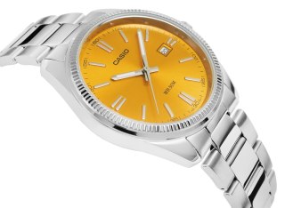 Zegarek Męski Casio Złoty Srebrny Klasyczny BOX