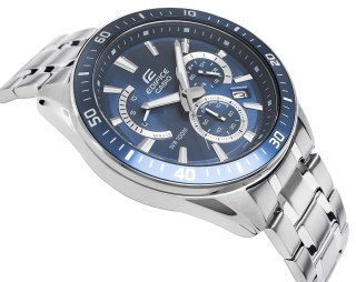Zegarek Męski Casio Edifice Niebieski Chrono BOX