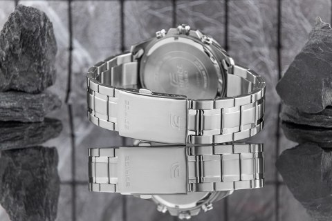 Zegarek Męski Casio Edifice Niebieski Chrono BOX