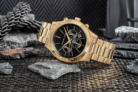 Zegarek Męski + Etui na karty MICHAEL KORS MK1076SET + BOX