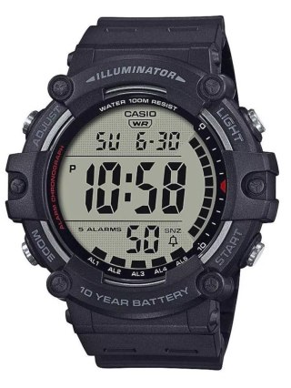 Zegarek męski Casio ILLUMINATOR AE-1500WH-1A sportowy stoper alarm