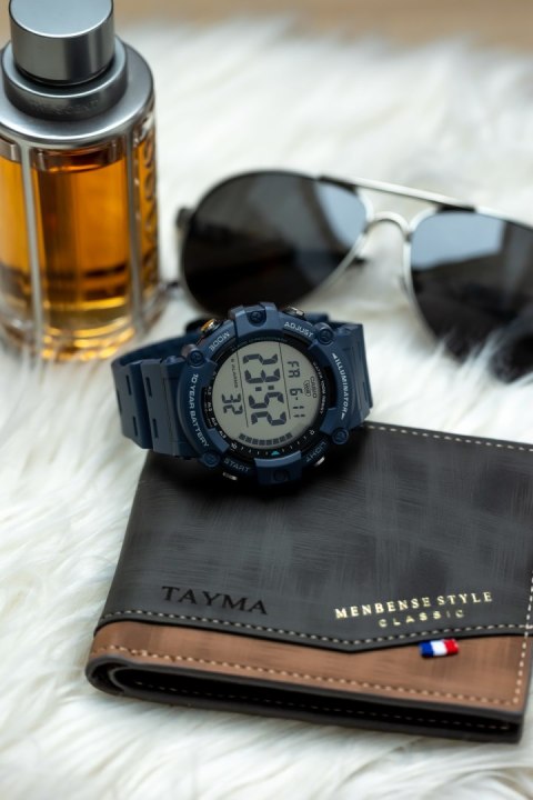 Zegarek męski Casio ILLUMINATOR AE-1500WH-2A sportowy stoper alarm