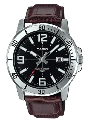ZEGAREK MĘSKI CASIO MTP-VD01L-1BV + BOX