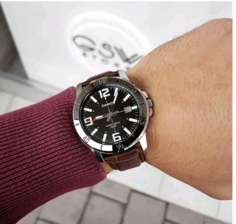 ZEGAREK MĘSKI CASIO MTP-VD01L-1BV + BOX