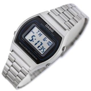 Zegarek męski Casio Vintage B640WD-1A srebrny retro na bransolecie