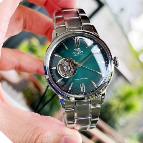 Zegarek Męski Orient Classic Bambino Open Heart RA-AG0026E10B + BOX