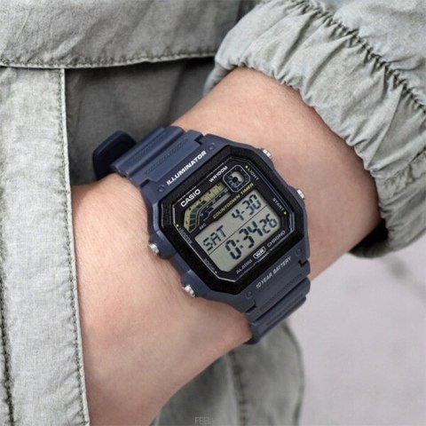Zegarek Męski Casio WS-1600H-2AV + BOX