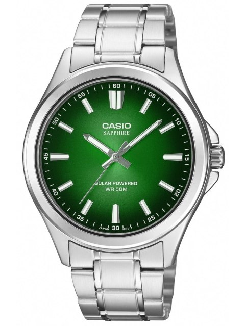 Ikona ZEGAREK MĘSKI CASIO MTS-RS100D-3A SZAFIR SOLAR + BOX