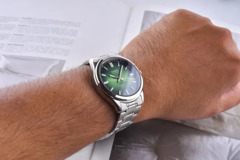 Ikona ZEGAREK MĘSKI CASIO MTS-RS100D-3A SZAFIR SOLAR + BOX