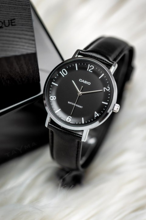 ZEGAREK MĘSKI CASIO MTP-VT03L-1B + BOX