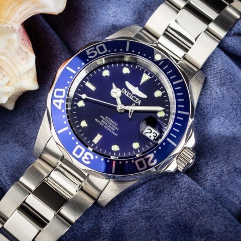 ZEGAREK MĘSKI INVICTA PRO DIVER 9094 - AUTOMAT WR200, koperta 40mm (zv001b)