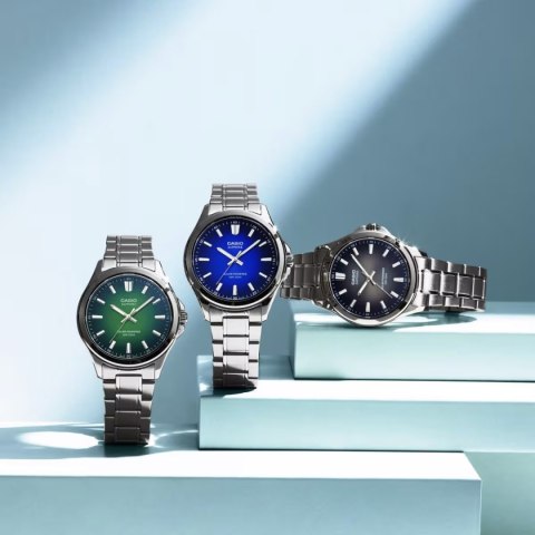 ZEGAREK MĘSKI CASIO MTS-RS100D-2A SZAFIR SOLAR + BOX