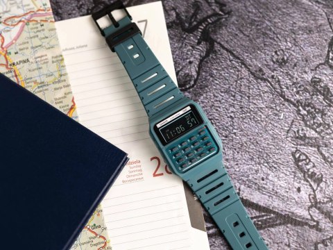 ZEGAREK MĘSKI CASIO VINTAGE CA-53WB-3B + BOX