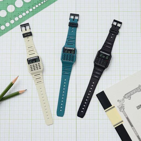 ZEGAREK MĘSKI CASIO VINTAGE CA-53WB-3B + BOX