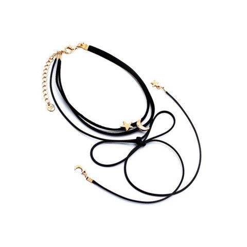 NASZYJNIK CHOKER MOON STAR - N481