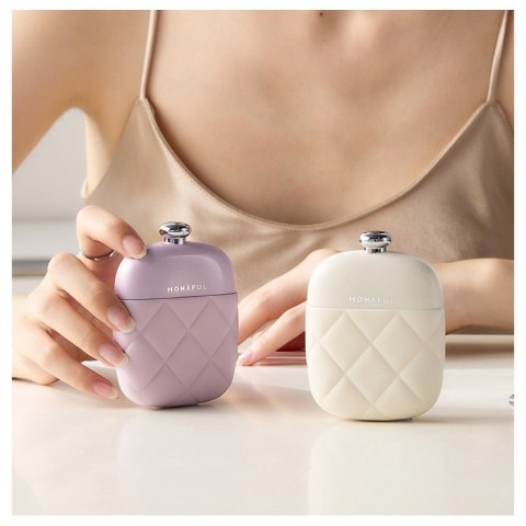 Zestaw akcesoriów etui do paznokci manicure kremowy 9,5cmx7cm AK10K