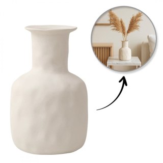 Ceramiczny wazon w pudełku, styl minimalistyczny 17,5×11cm - WAZ06