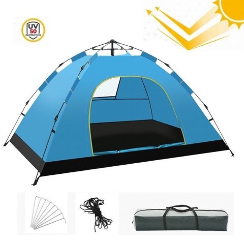 Namiot kempingowy składany 2-3 osobowy 200x140x115cm BAL12N
