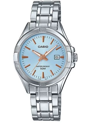 Zegarek damski CASIO LTP-1308D-2AV srebrny na bransolecie + BOX