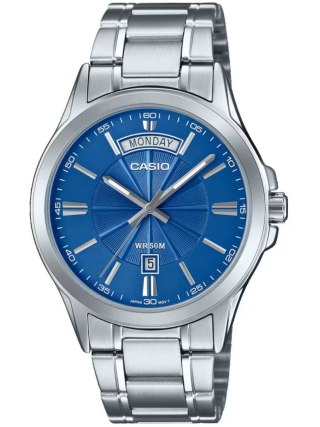 ZEGAREK MĘSKI CASIO MTP-1381D-2AV (zd076c) + BOX