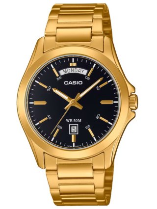 ZEGAREK MĘSKI CASIO MTP-1370G-1A (zd025h) + BOX