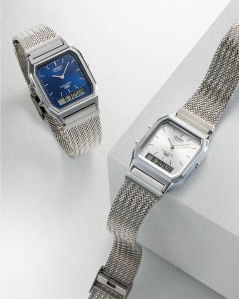 ZEGAREK UNISEX CASIO Vintage AQ-230EM-2A + BOX