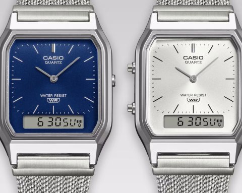 ZEGAREK UNISEX CASIO Vintage AQ-230EM-7A + BOX