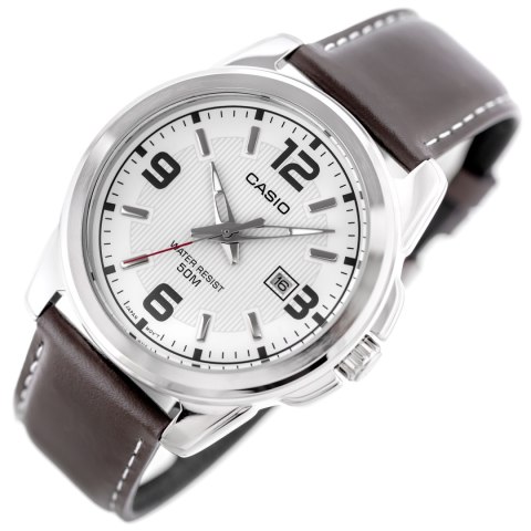 Zegarek męski Casio MTP-1314L-7AVEF pasek skórzany dataownik