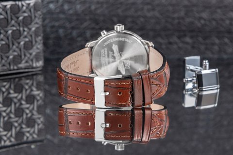 Zegarek Męski ZEPPELIN Mediterranee Moonphase 9636-3 + BOX