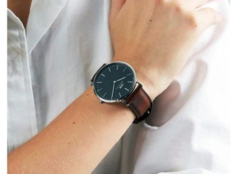 ZEGAREK DAMSKI DANIEL WELLINGTON Classic Black Sheffield Lady DW00100131 (zw508d)