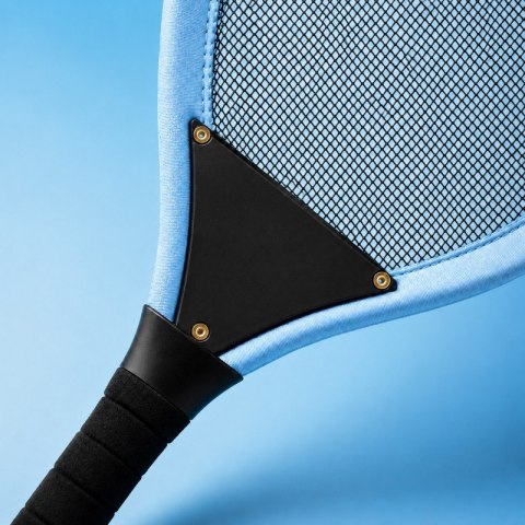 Zestaw rakietek z siateczką do odbijania, tenis badminton, 2 paletki, lotka i piłeczka AR18