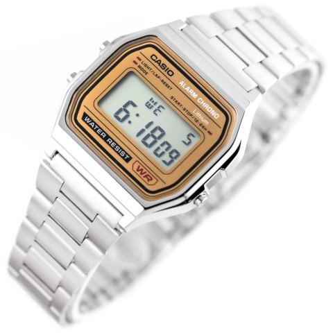 ZEGAREK MĘSKI CASIO A158WEA-9 (zd093b) - KLASYKA + BOX