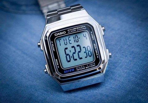 ZEGAREK MĘSKI CASIO A178WA-1A (zd082a) + BOX