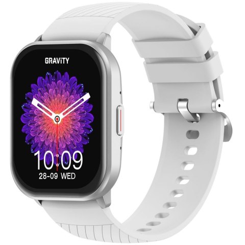 SMARTWATCH DAMSKI GRAVITY GT43-2 - DODATKOWY PASEK (sg054b)