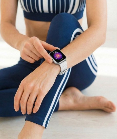 SMARTWATCH DAMSKI GRAVITY GT43-2 - DODATKOWY PASEK (sg054b)