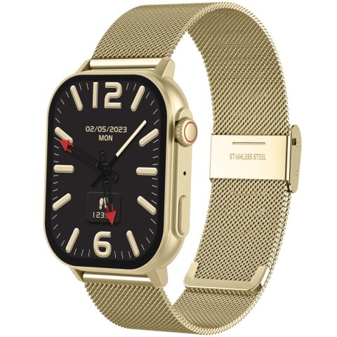 SMARTWATCH UNISEX GRAVITY GT15-6 - ROZMOWY BLUETOOTH, DODATKOWY PASEK (sg029f)