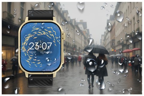 SMARTWATCH UNISEX GRAVITY GT15-6 - ROZMOWY BLUETOOTH, DODATKOWY PASEK (sg029f)