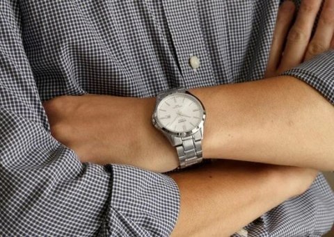 Zegarek Męski Casio MTS-115D-7A + BOX (zd292c) SZAFIR