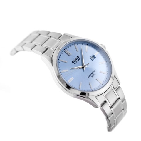 Zegarek Męski Casio MTS-115D-2A2V + BOX (zd292b) SZAFIR