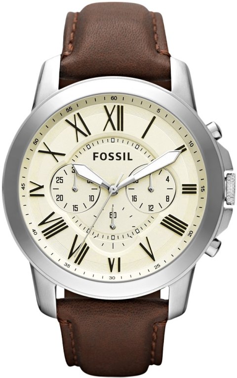 Zegarek Męski FOSSIL Grant Leather FS4735 + BOX